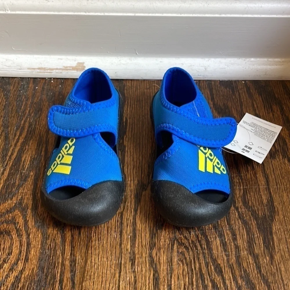 NWT Adidas AltaVenture 1 Swim Sandals Blue